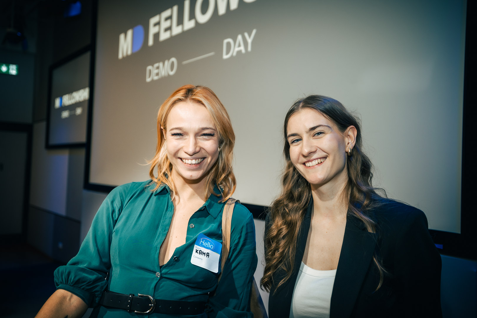 Kama Kotowska z uczestniczką wydarzenia Demo Day